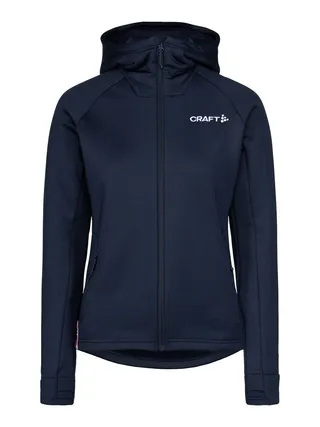 Craft Dame Fleece Nor Explore Power Funskjonell fleecejakke - Blaze