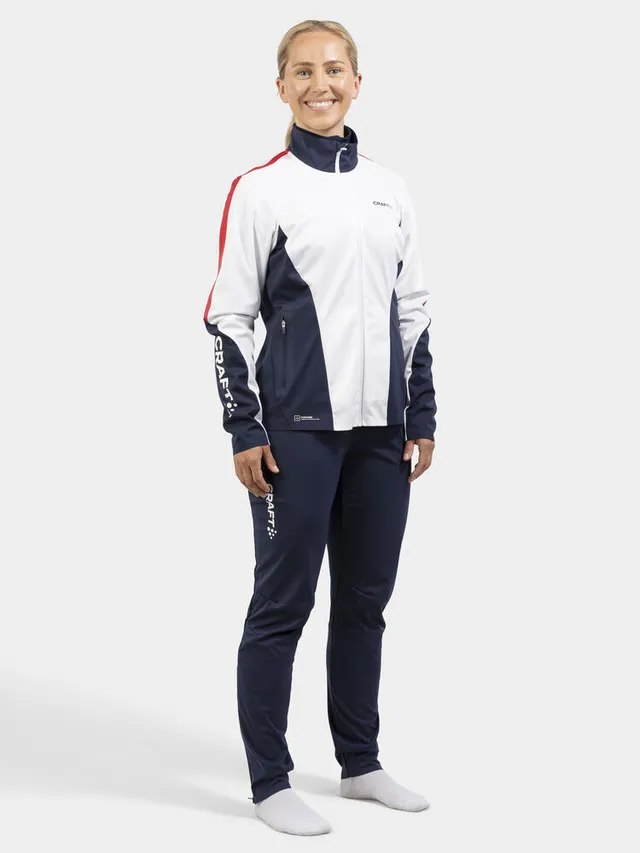 Craft W Jakke Nor Pro Nordic Race 2 S Skijakke til høy intensitet - Blaze/wht 