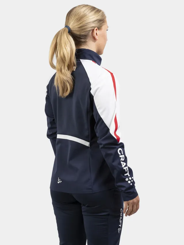 Craft W Jakke Nor Pro Nordic Race 2 S Skijakke til høy intensitet - Blaze/wht 
