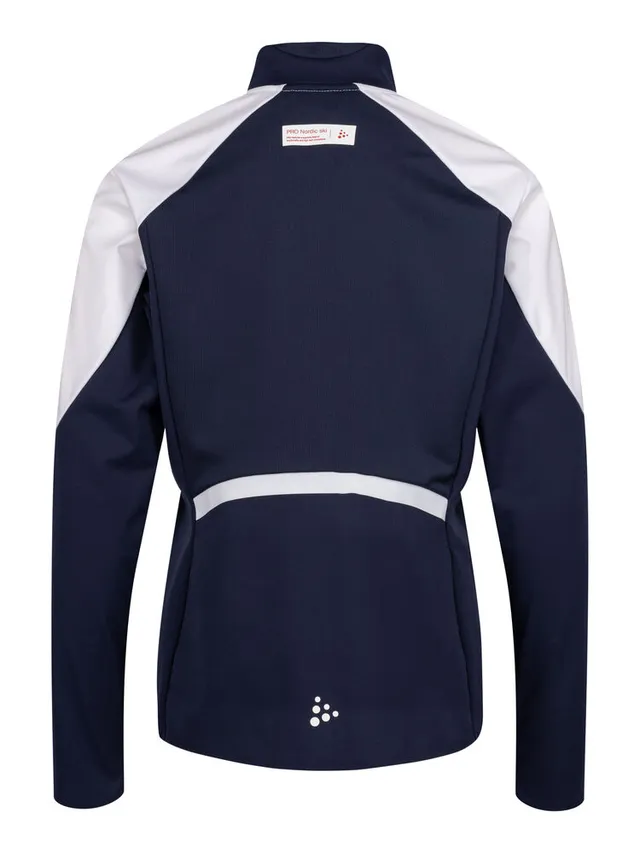 Craft W Jakke Nor Pro Nordic Race 2 S Skijakke til høy intensitet - Blaze/wht 
