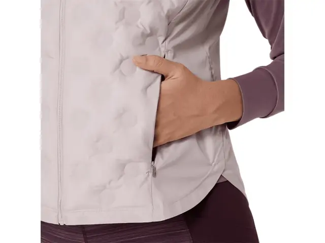 Asics W Nagino Run Padded Vest L Perfekt beskyttelse mot vær og vind-WaRo 