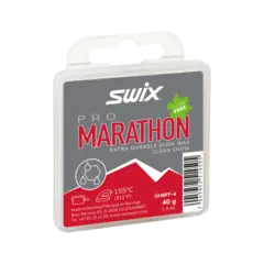 Swix Marathon Black 40G For god slitestyrke og til skitten snø