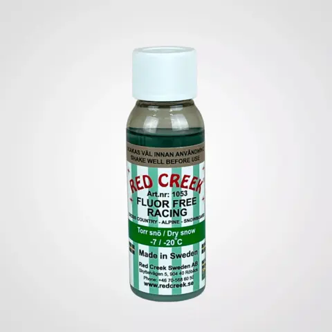 Red Creek Glider Racing Grønn -7°/-20° Fluorfri flytende glider, kalde forhold