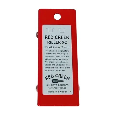 Red Creek Rilleverktøy 2mm Rillejern 2mm rett-rill 