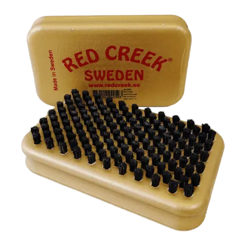 Red Creek Håndbørste Mix 120x70mm Kombibørste m/ultrafint stål og hestehår 