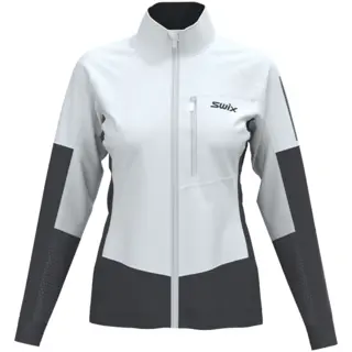 Swix Dame Jakke Nordic XC Skijakke i softshell -Bright White/Black