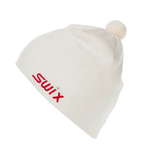 Swix Tradition hat 56 Klassisk lue til langrennsturer - Hvit 