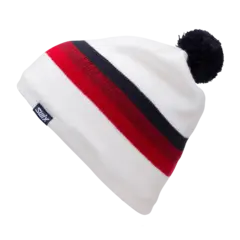 Swix Marka Beanie Jr OS Fin og varm lue til junior - SnWht/Red