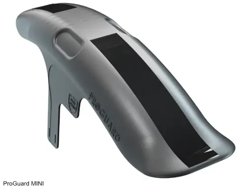 RRP ProGuard Mini v2 Forskjerm Sort Beskytt sykkelen din mot gjørme og sprut 