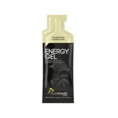 Purepower Energy Gel Elderflower Energigel til trening og konkurranse 40g