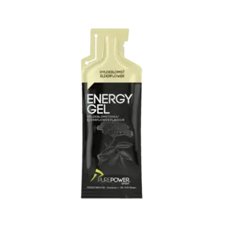 Purepower Energy Gel Elderflower Energigel til trening og konkurranse 40g