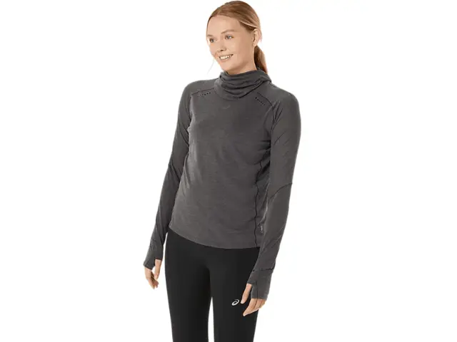 Asics W Metarun LS Trøye S Perfekt på kalde og sure dager-BLACK 