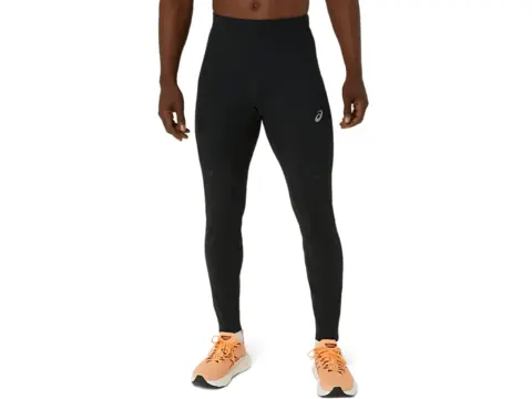 Asics Herre Road Winter Tights Ikke la vinteren stoppe løpeturen-Black
