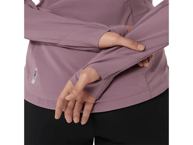 Asics Dame Road Winter Jakke L Ikke la vinteren stoppe løpeturen-DuMa 