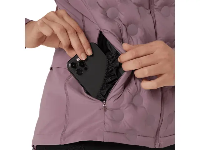 Asics Dame Road Winter Jakke L Ikke la vinteren stoppe løpeturen-DuMa 