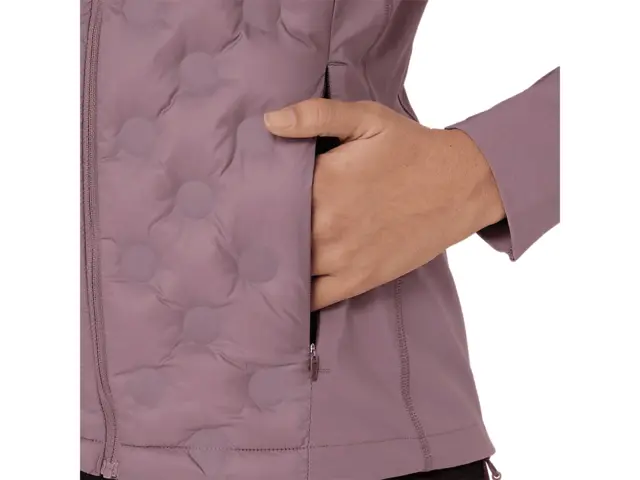 Asics Dame Road Winter Jakke L Ikke la vinteren stoppe løpeturen-DuMa 