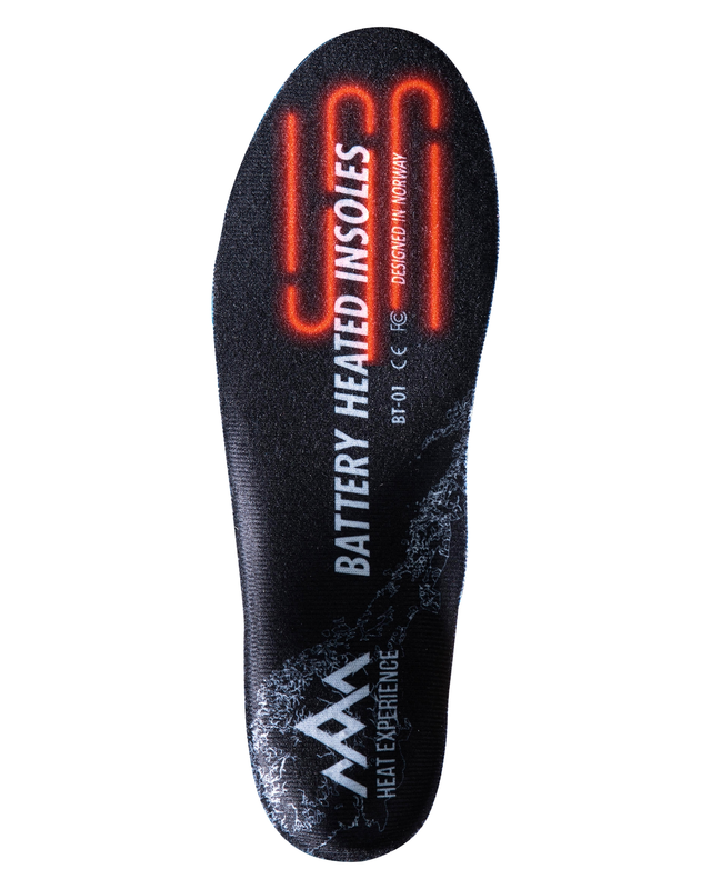 HeatX Såler APP Controlled Insole 44-46 App-styrte varmesåler Blue 