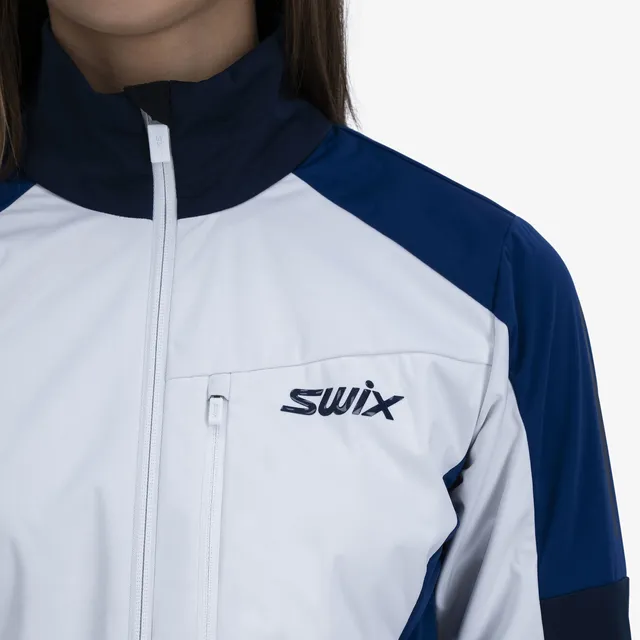 Swix Dame Dynamic Jakke M Skijakke i softshell - Bright White 