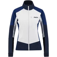 Swix Dame Dynamic Jakke M Skijakke i softshell - Bright White