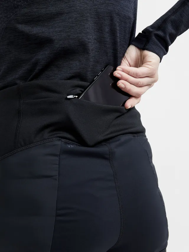 Craft Dame Tights Adv Pursuit Thermal XS Langrennstights vind- og vanntett front 