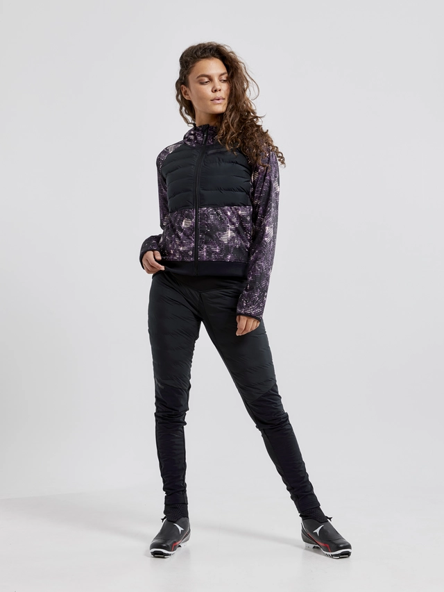 Craft Dame Tights Adv Pursuit Thermal XS Langrennstights vind- og vanntett front 