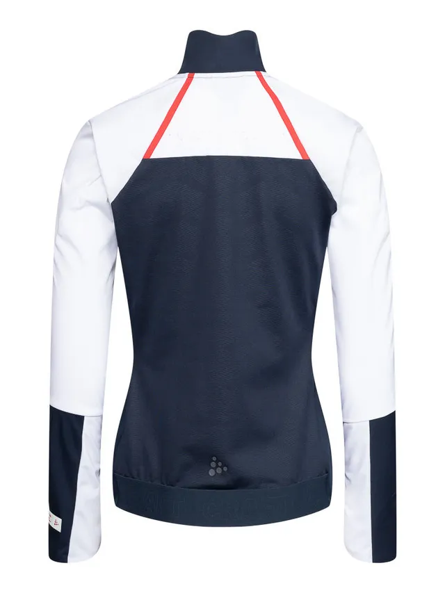 Craft Dame Jakke NOR Pro Nordic Race XS Dame Jakke Blaze-White 