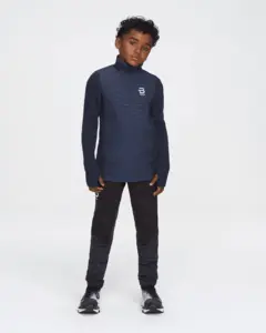 Dæhlie Jr Genser Half Zip Comfy 2.0 Perfekt før og etter trening - Navy