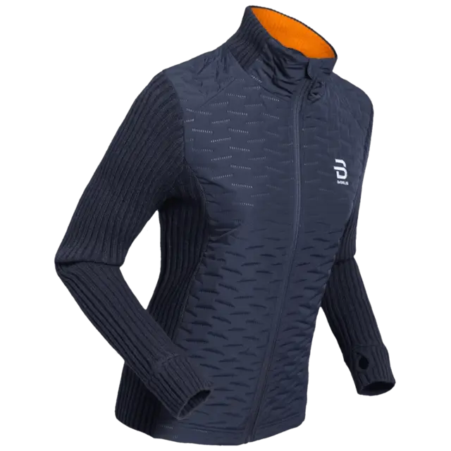Dæhlie Dame Jakke Full Zip Comfy M Perfekt før og etter trening - Navy 