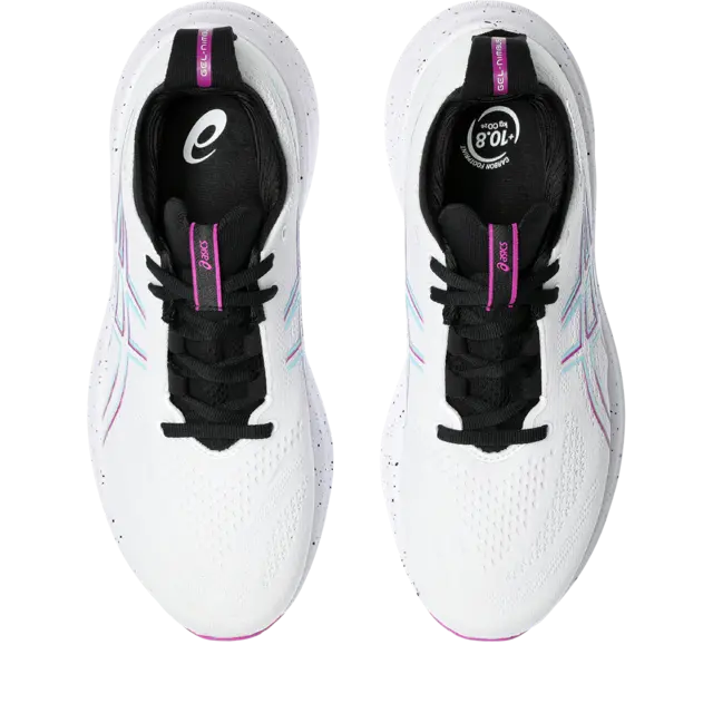 Asics Dame Gel Nimbus 26 42 Mengdesko med god løpsfølelse, Wh/SoSe 