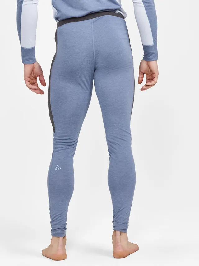 Craft Herre Core Wool Mix Set XL Baselayer-Sett, Flow/Granite 