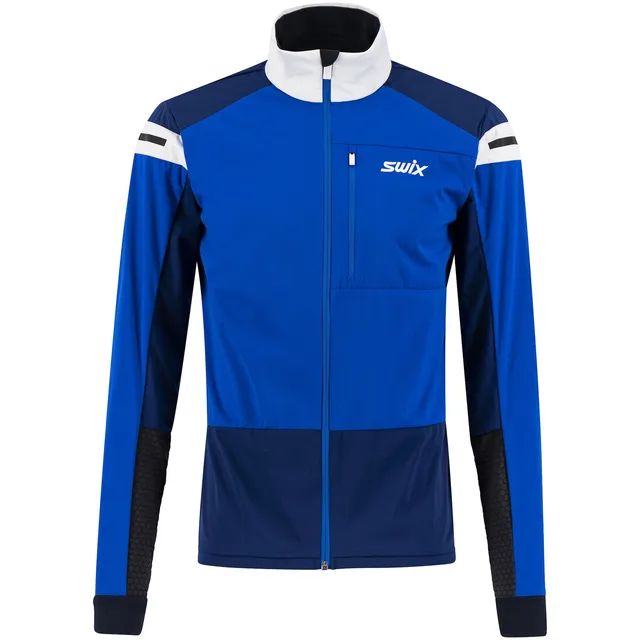 Swix Herre Dynamic Jakke M Skijakke i softshell - Olympian Blue 