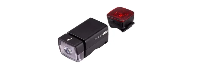 Specialized Flash Pack Sykkellykt Bli sett på veien med lys foran og bak 