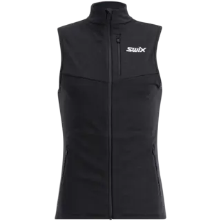Swix Herre Dynamic Mid Vest God og varm vest - Black