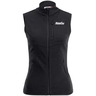 Swix Dame Dynamic Mid Vest God og varm vest - Black