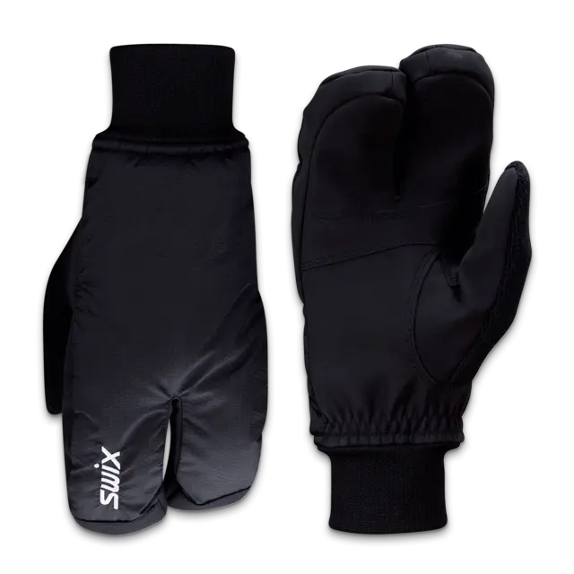Swix Endure Split mitt Jr 6 Perfekt kombinasjon av vott og hanske-Bl 