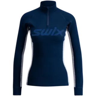 Swix Dame RaceX Merino Half Zip Ultimate ulltr&#248;yen for aktive dager-DaNa