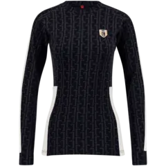 Swix Dame Trøye LS Legacy Merino Elegant ulltrøye i merinoull - Black