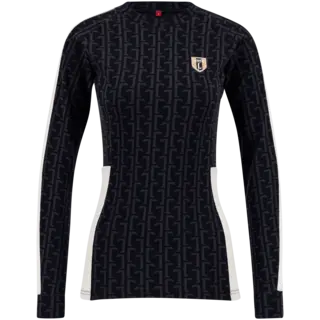 Swix Dame Tr&#248;ye LS Legacy Merino Elegant ulltr&#248;ye i merinoull - Black