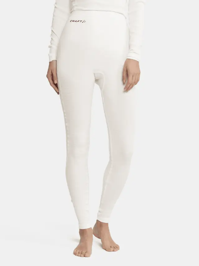 Craft W Bukse NOR Pro Wool Extreme X M Ullundertøy bukse - White 