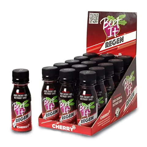 Beet It Sport Nitrate Regen Cherry+ Kirsebær og rødbet shot fra Beet It 