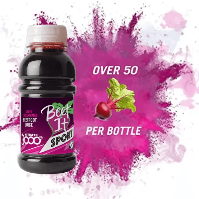 Beet It Sport Nitrate 3000 Konsentrat Høykonsentrert naturlirødbetjuice 3000mg 