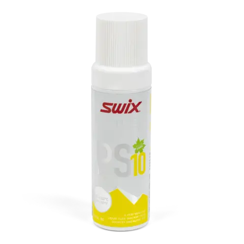 Swix PS10 Liq. Yellow 0°C/10°C, 80ml Fluorfri flytende glider for varme dager