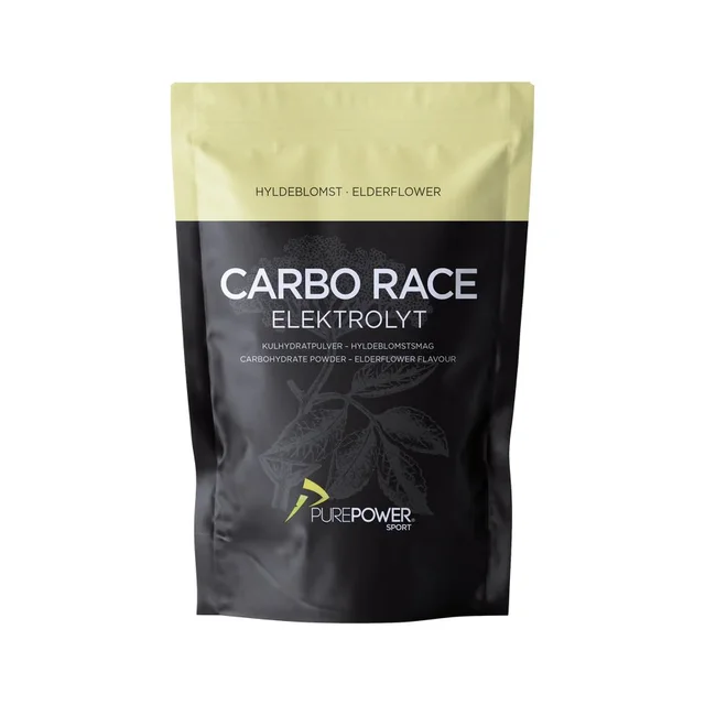 PurePower Carbo Race Energidrikk Energidrikk med smak av hylleblomst 