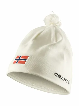Craft Lue Nor Practice Knit OS Funksjonell tur og treningslue-White