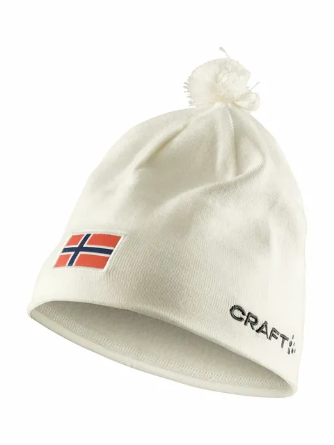 Craft Lue Nor Practice Knit OS Funksjonell tur og treningslue-White