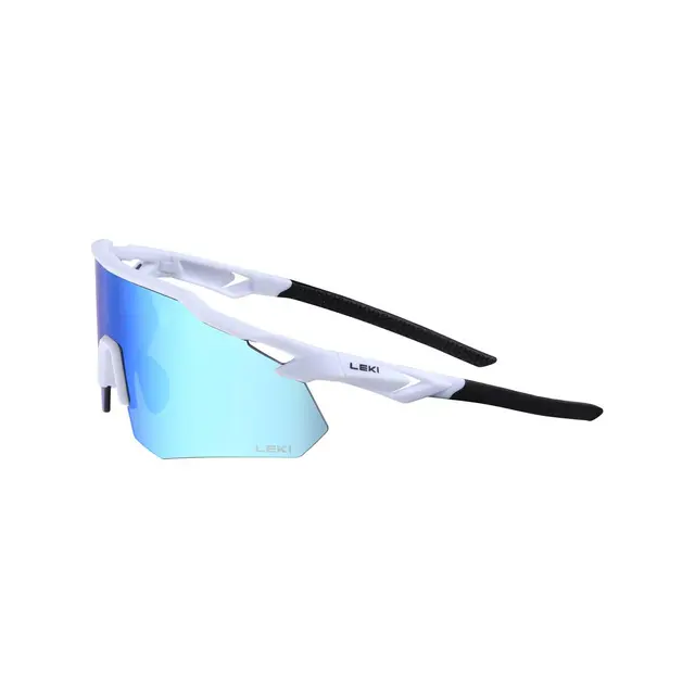 Leki Falcon Sporstbrille White Lett og god sportsbrille Whi/blu 