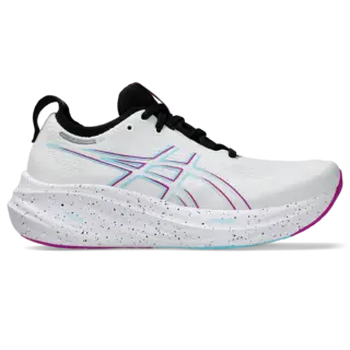 Asics Dame Gel Nimbus 26 Mengdesko med god løpsfølelse, Wh/SoSe