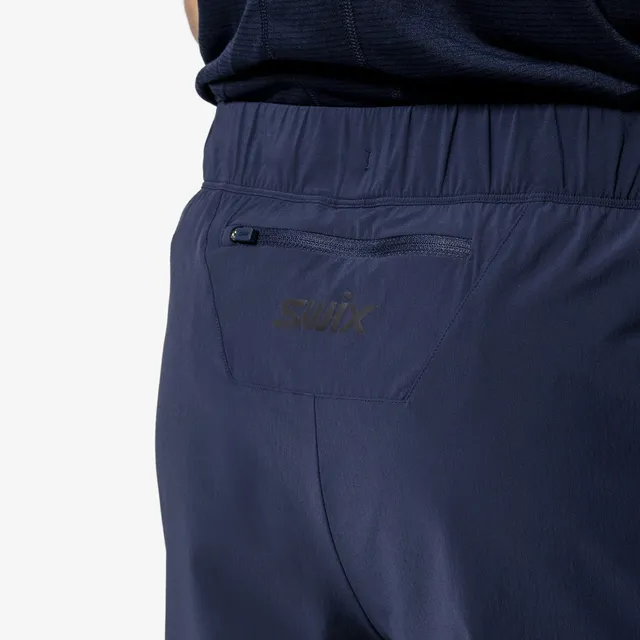 Swix Herre Shorts Pace Hybrid S Lett hybrid løpeshorts Dark Navy 