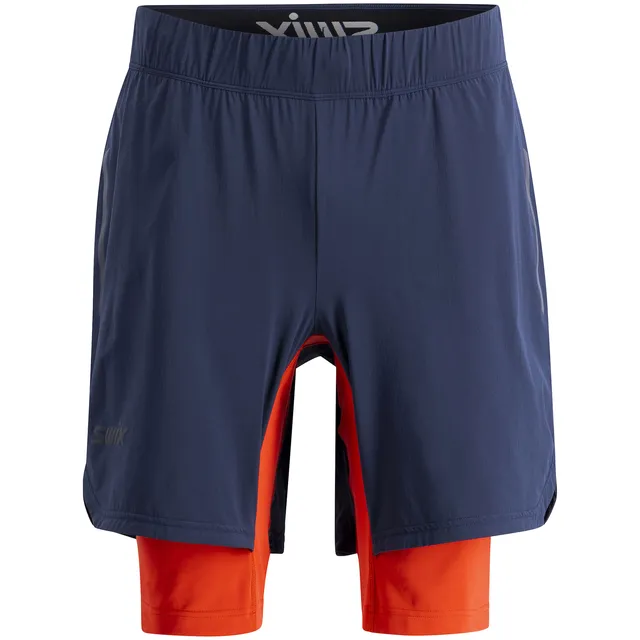 Swix Herre Shorts Pace Hybrid S Lett hybrid løpeshorts Dark Navy 