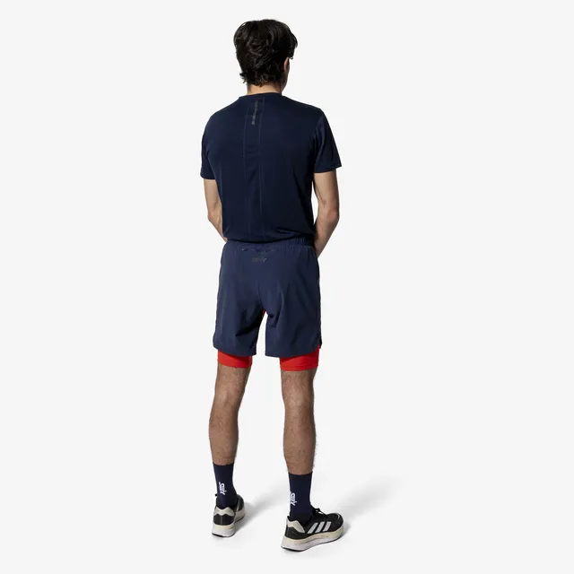 Swix Herre Shorts Pace Hybrid S Lett hybrid løpeshorts Dark Navy 